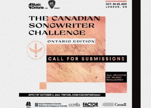 Canadian Songwriter Challenge (Ontario Edition)